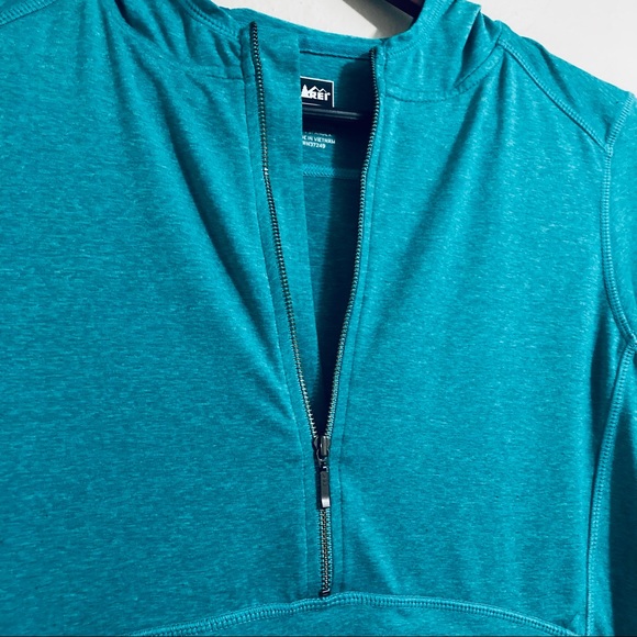 REI Half Zip Hooded Shirt - Picture 4 of 7